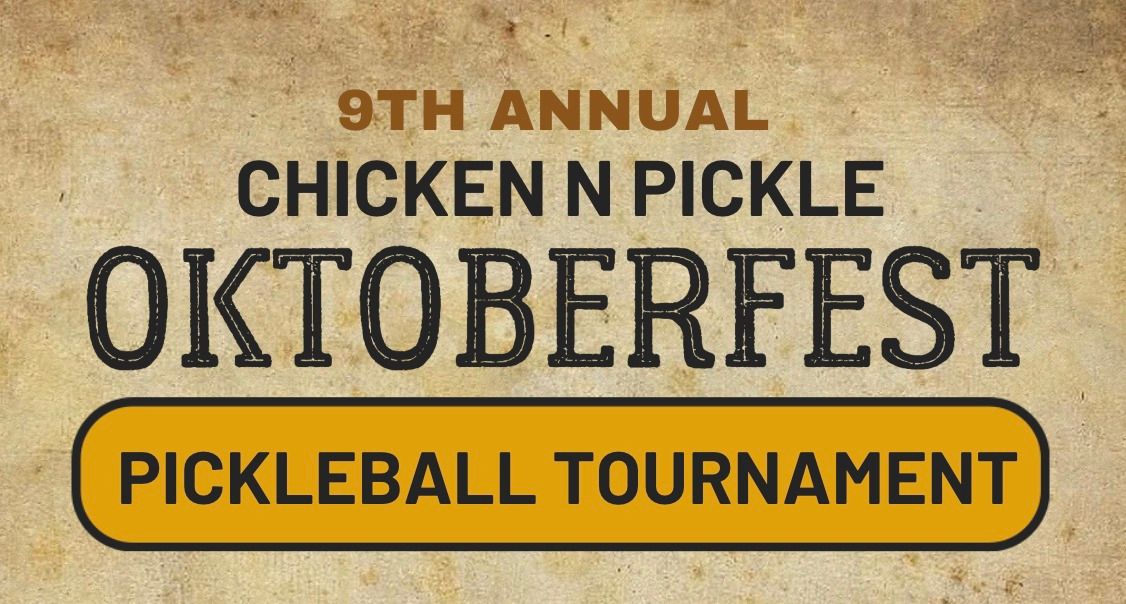 9th Annual Oktoberfest Pickleball Tournament