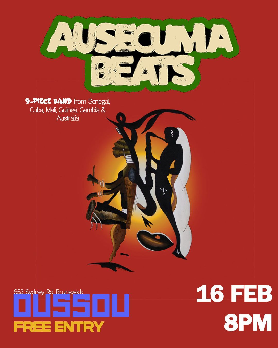 Ausecuma Beats @ BAR OUSSOU!