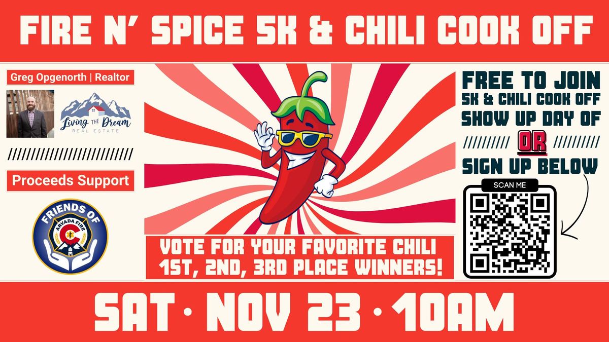 Fire N' Spice 5k & Chili Cook Off