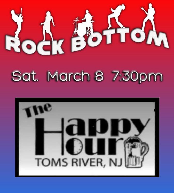 Rock Bottom Live @ Happy Hour