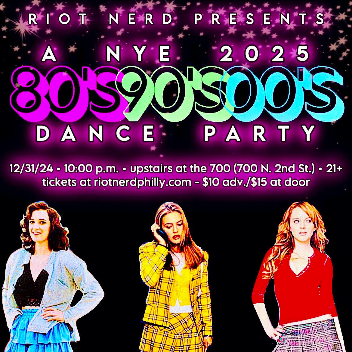 A NYE 80's\/90's\/00's Dance Party!