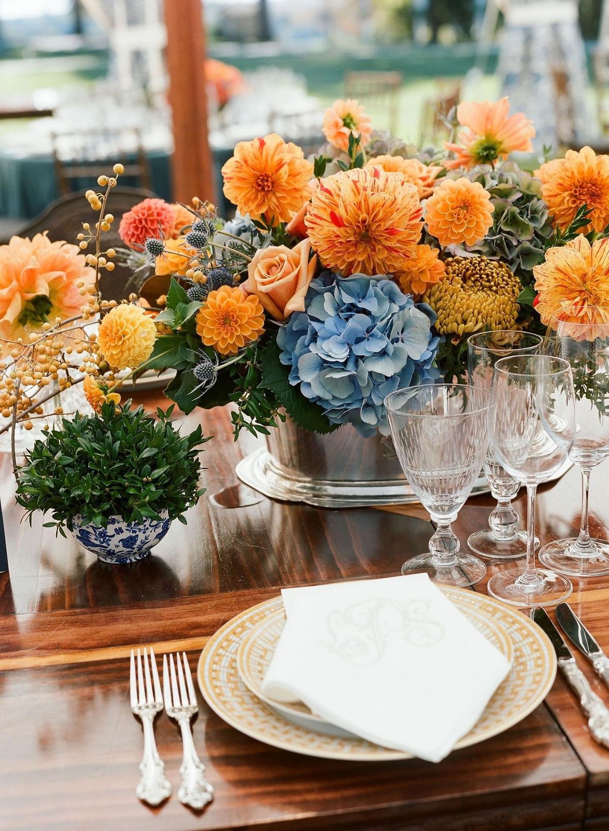  November meeting {Thanksgiving\/Holiday centerpieces}