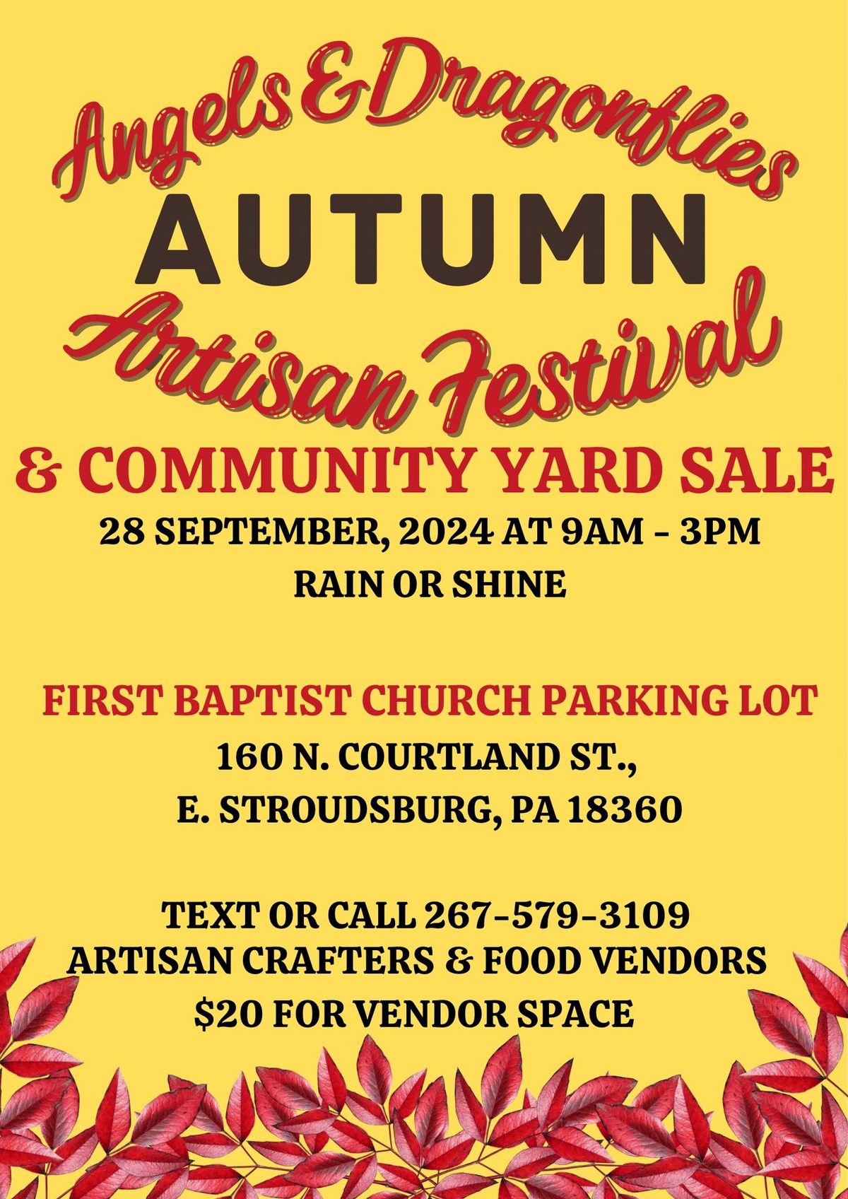 Autumn Harvest Festival & Community Yard Sale