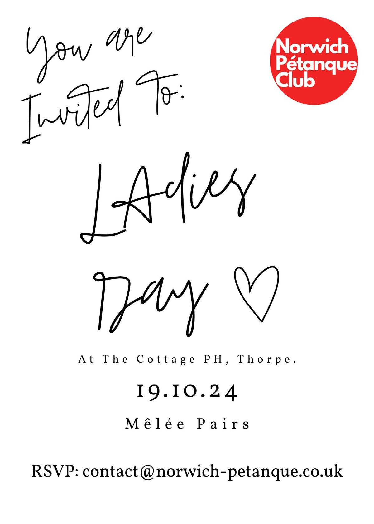 Ladies Day Event