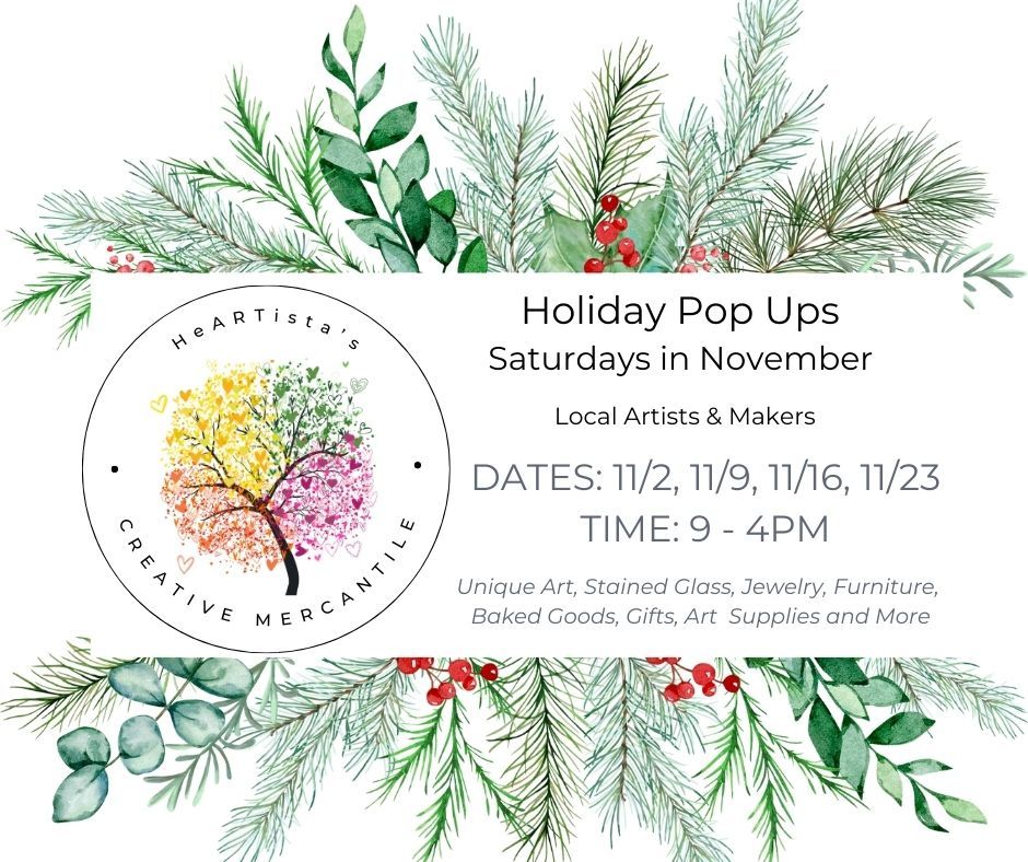 Holiday Pop Ups at The Creative Mercantile