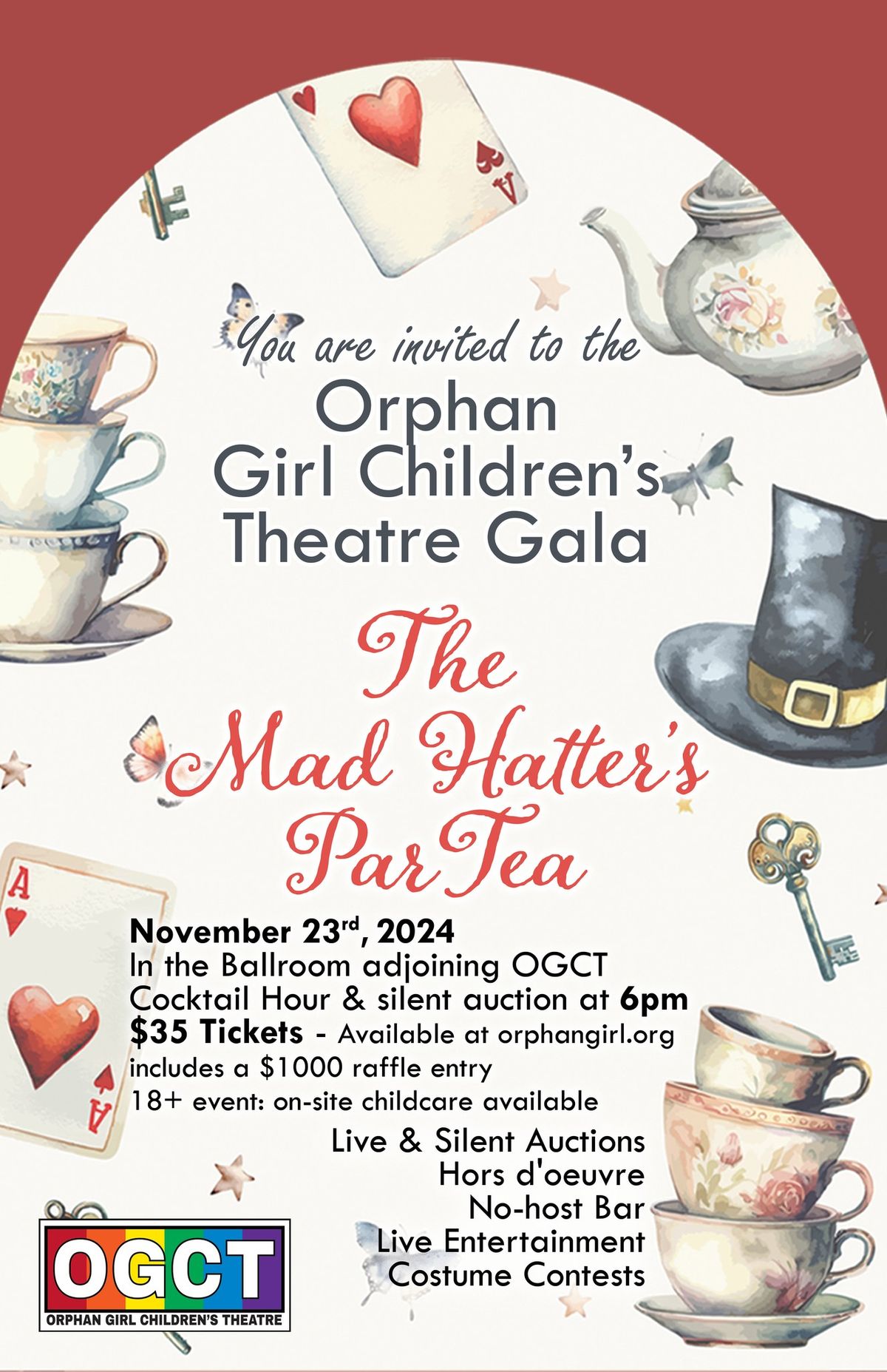 OGCT Gala - The Mad Hatter's ParTea