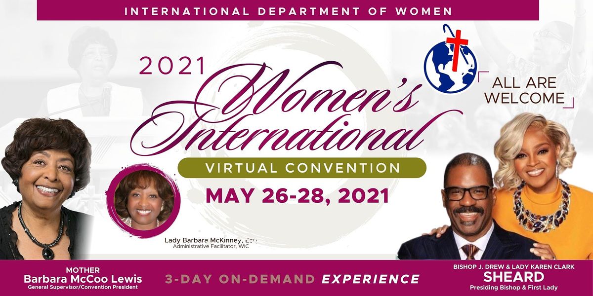 Womens International Virtual Convention COGIC, Online, 26 May to 28 May