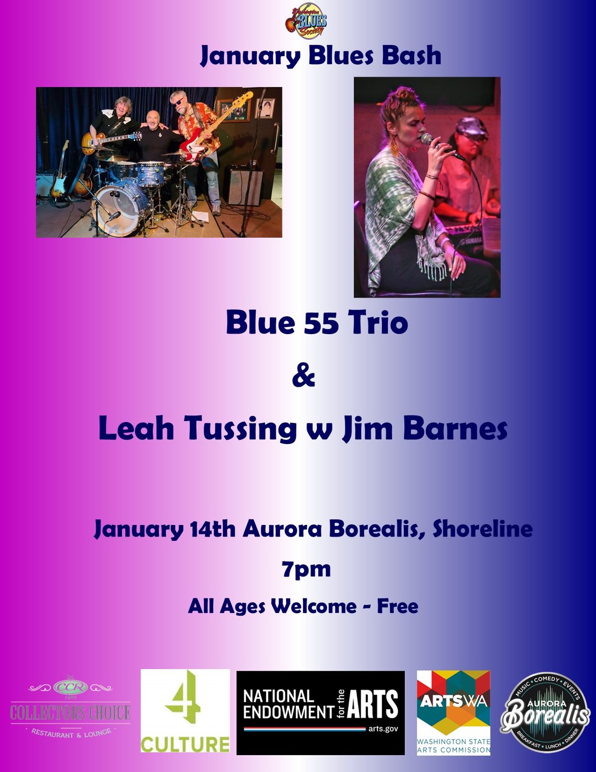 WBS Blues Bash  w Blue 55  and Leah Tussing w Jim Barnes 