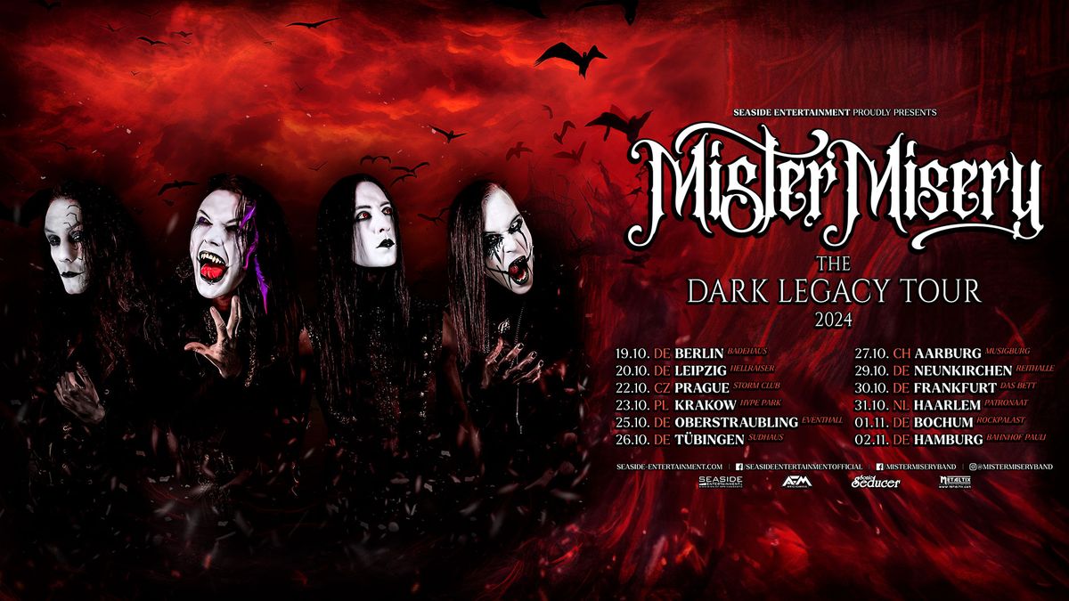 MISTER MISERY - The Dark Legacy Tour 2024 | Hamburg