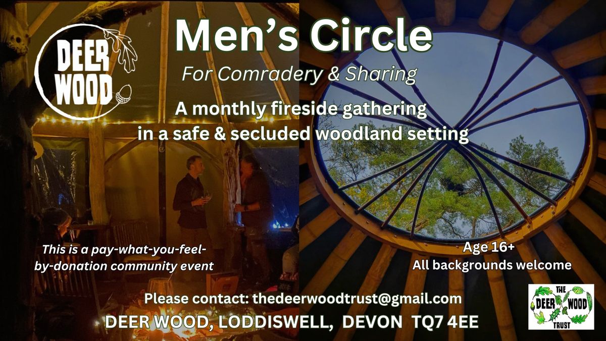 MEN'S CIRCLE AT DEER WOOD - on the 1st Monday of every month