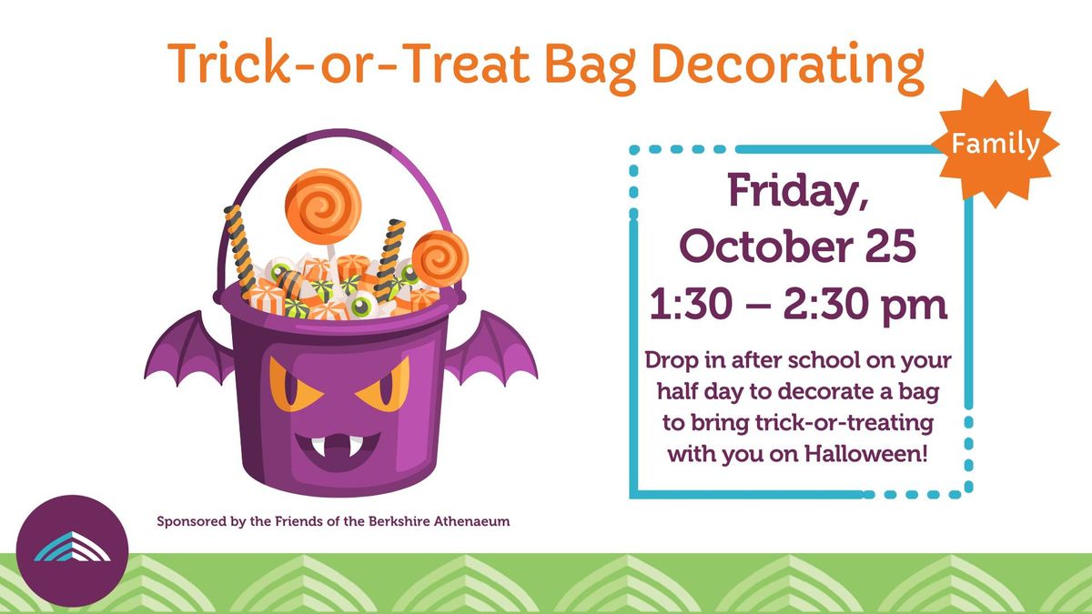 Trick-or-Treat Bag Decorating