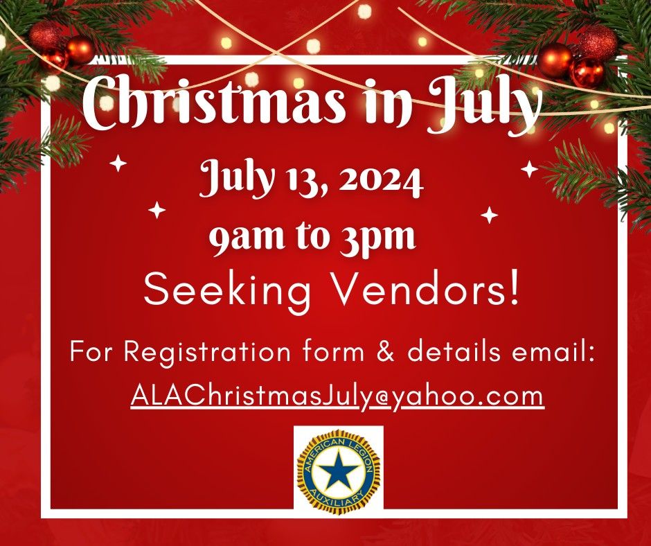 Christmas in July 2024