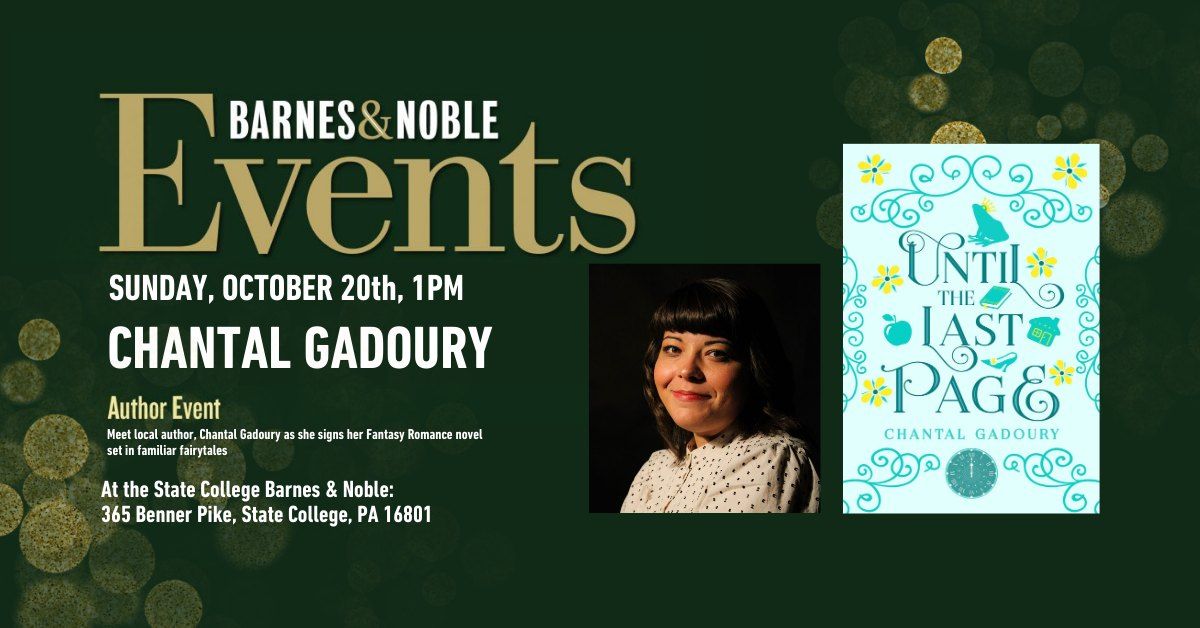 Author Event: Barnes & Noble 