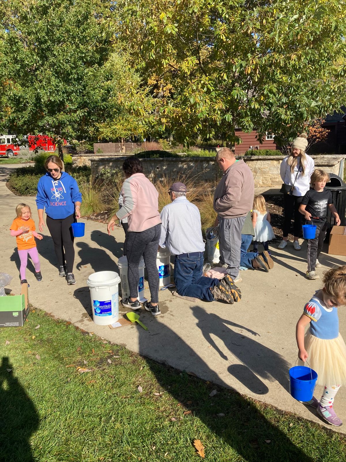 Lake Ellyn Fish Release