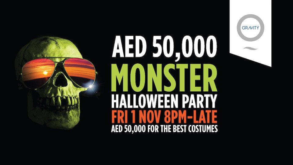 AED 50,000 Monster Halloween Party in Dubai