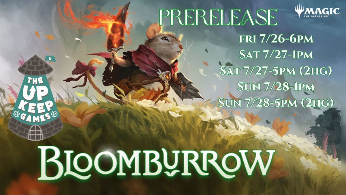 Bloomburrow Prerelease at The Upkeep Games - Ann Arbor