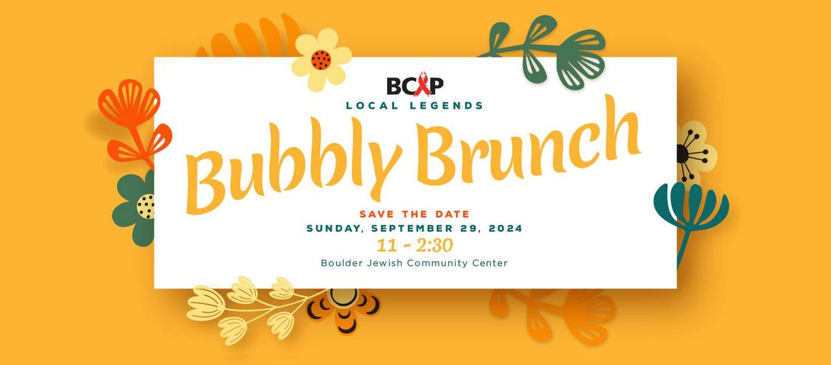 Local Legends Bubbly Brunch!