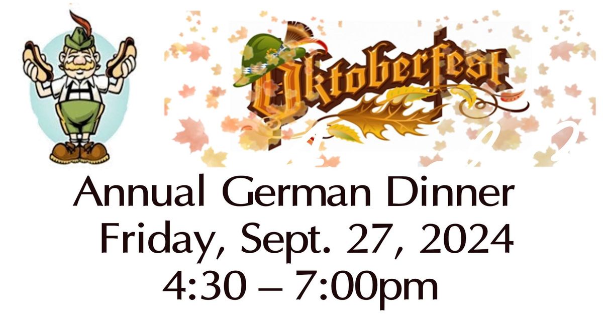 Oktoberfest Annual German Dinner