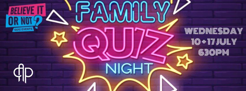 Family quiz nights