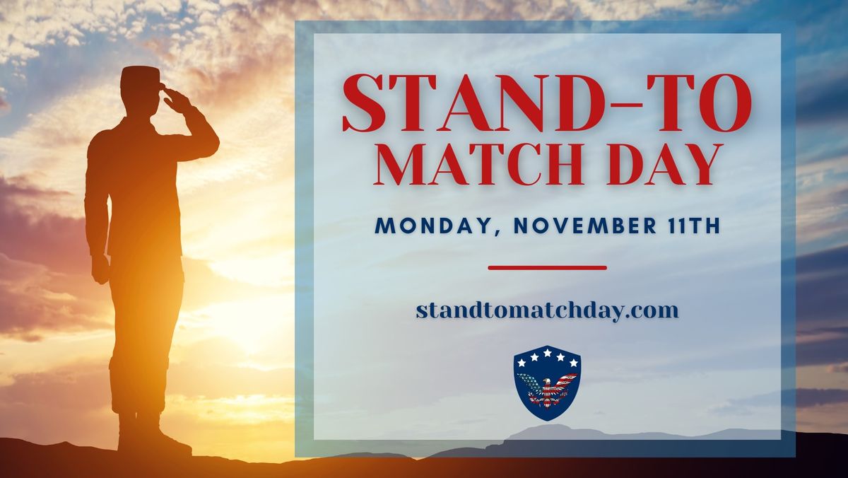 2024 Stand-To Match Day