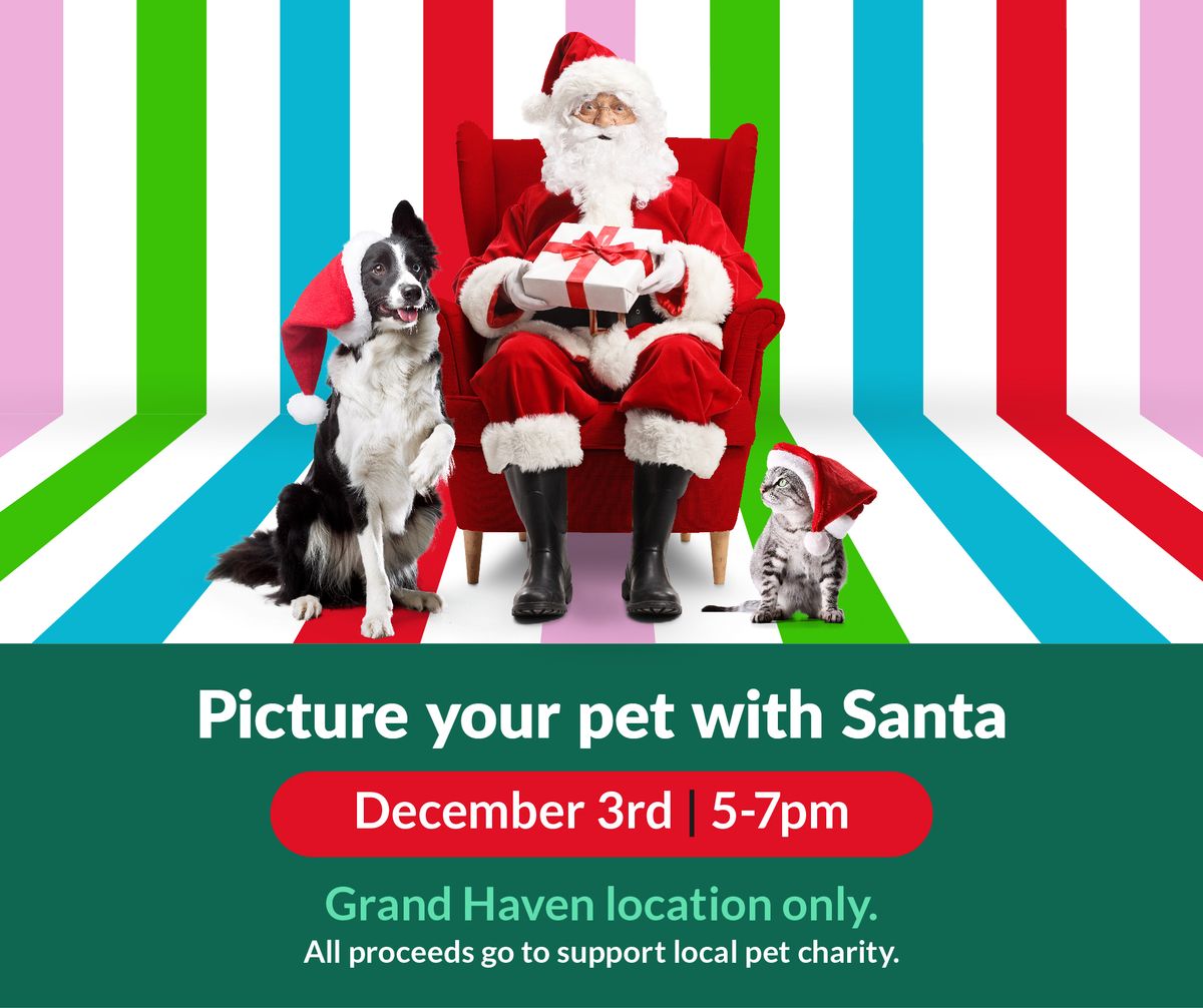 Picture Your Pet With Santa - Grand Haven, MI