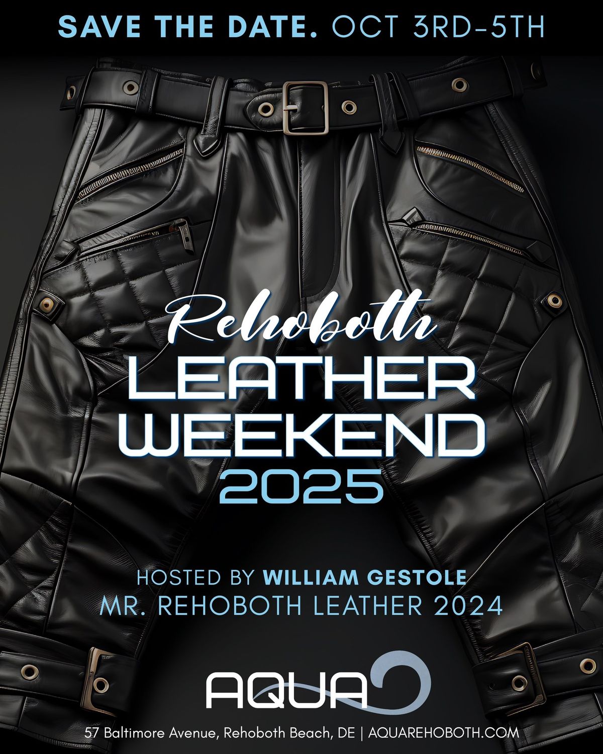 Rehoboth Leather weekend and Mr. Rehoboth beach leather contest.  