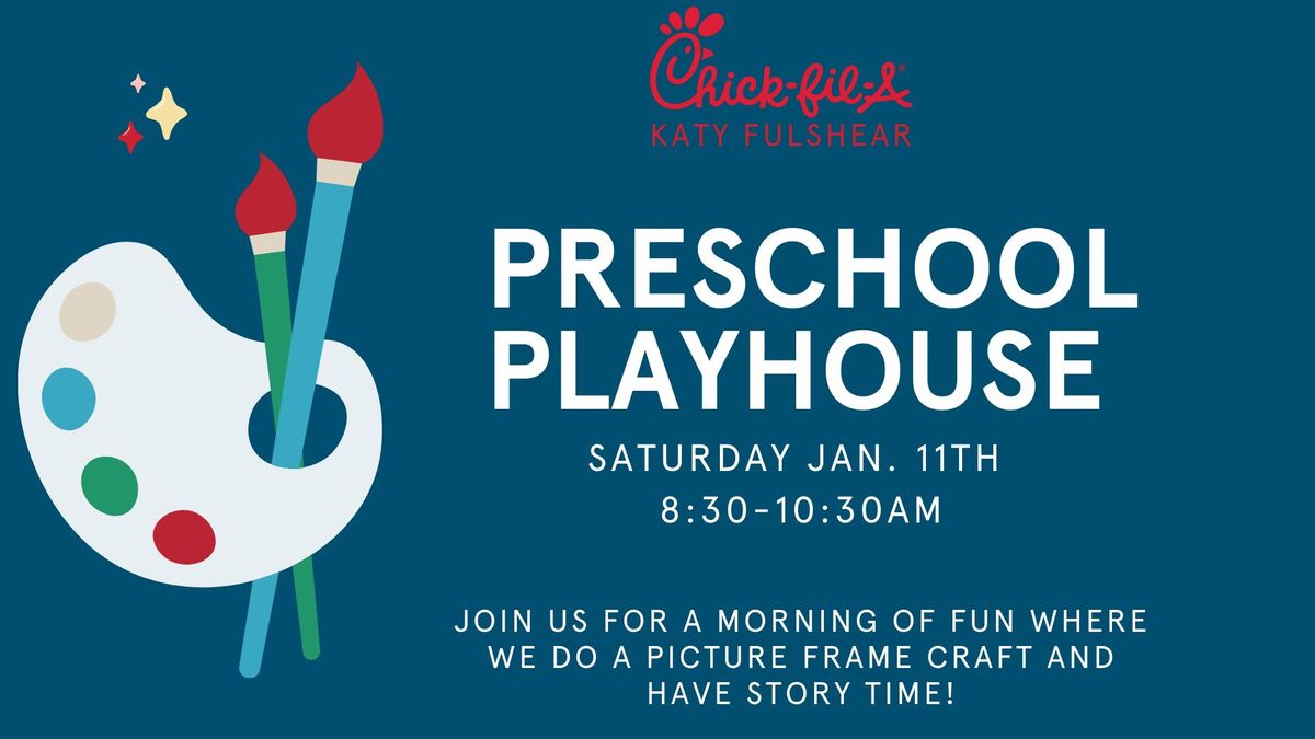 Preschool Playhouse *NEW TIME | Picture Frame Craft & Story Time