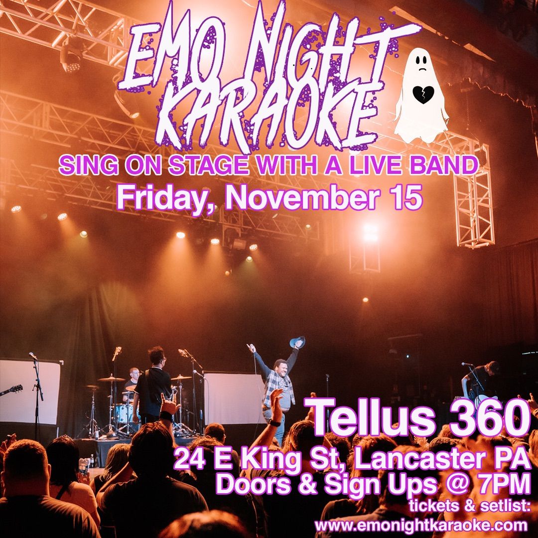 Emo Night Karaoke Lancaster 11\/15