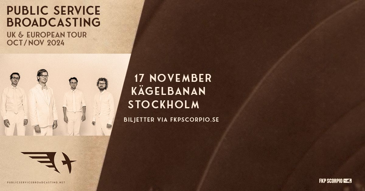 Public Service Broadcasting + Support: Beverly Kills | Stockholm