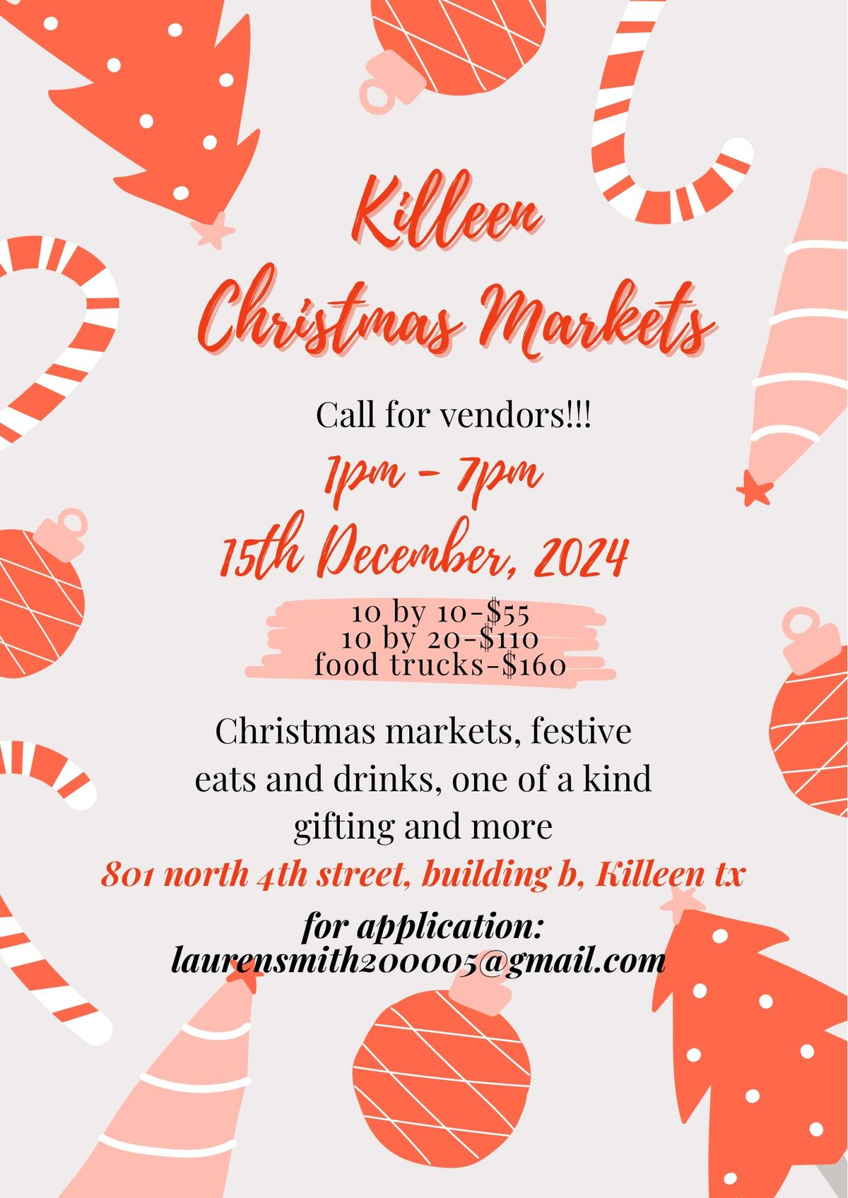 Killeen Christmas market 