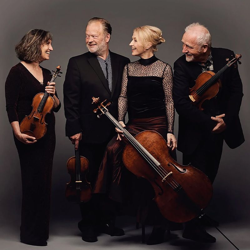 Legendary Brodsky Quartet live in Parbold, Lancashire