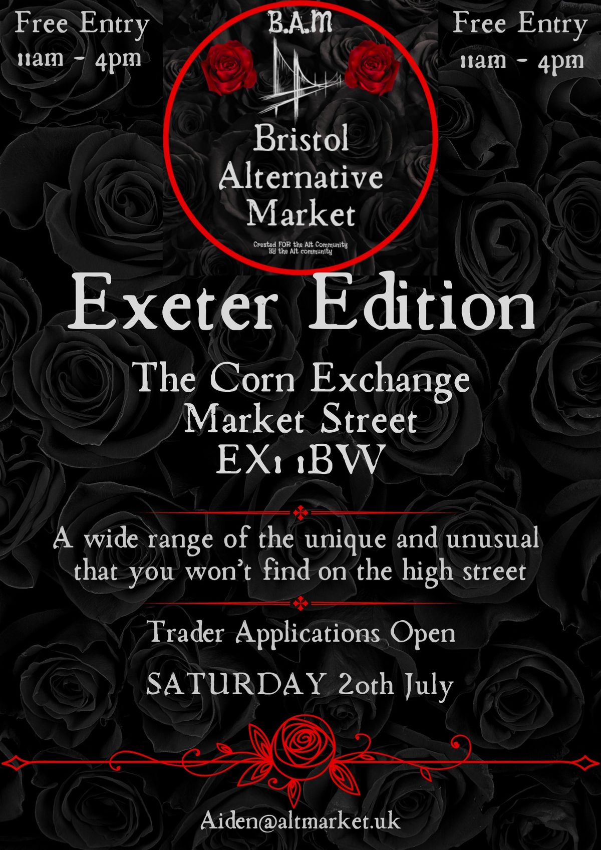 Exeter Edition - Bristol Alternative Market! July!