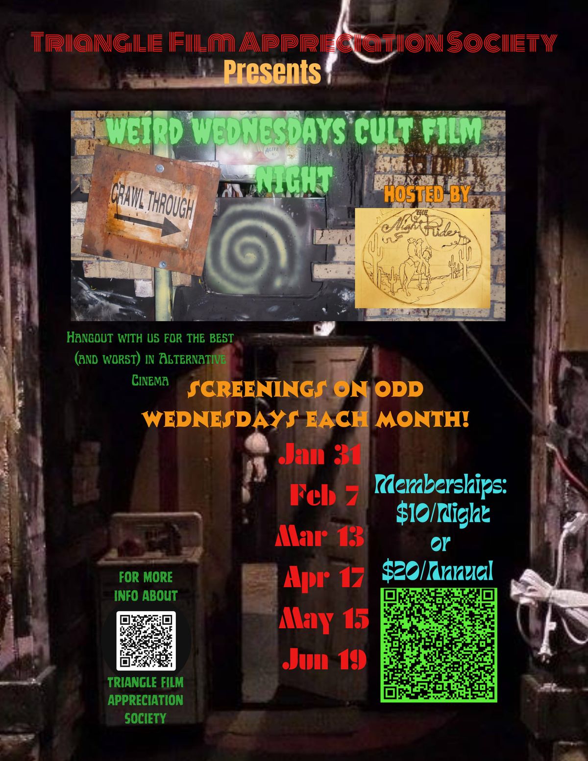 Weird Wednesday Cult Club