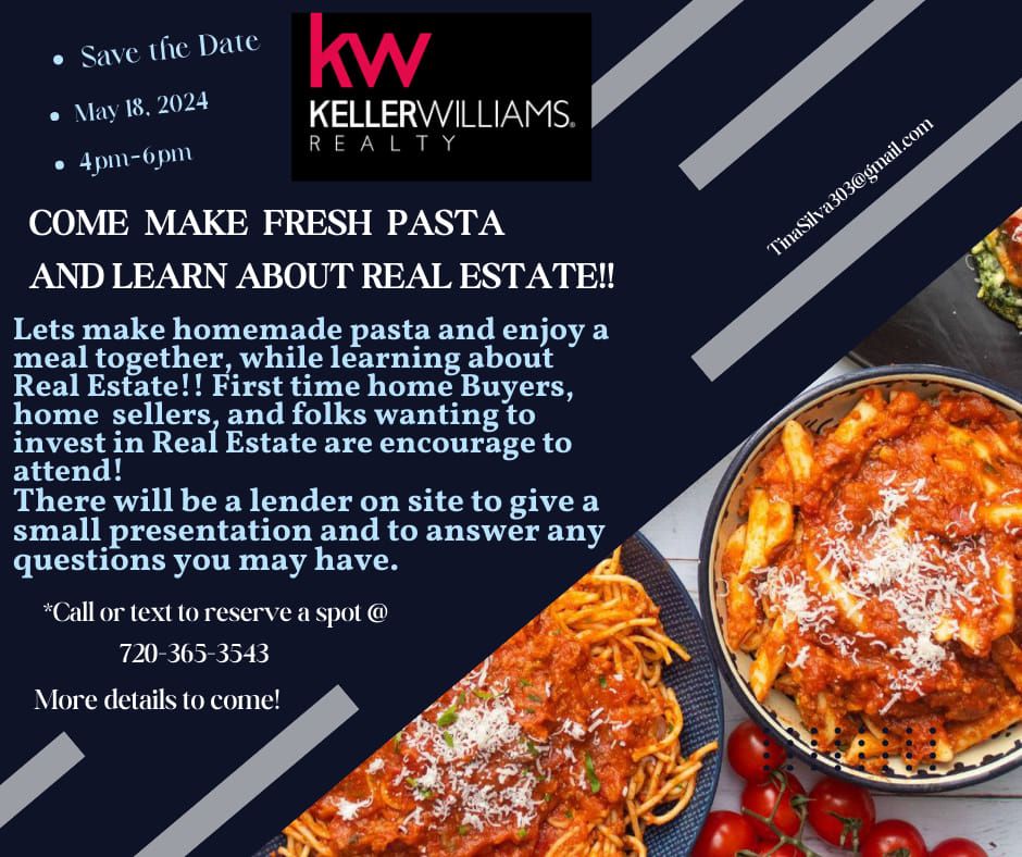 Pasta making and Real Estate