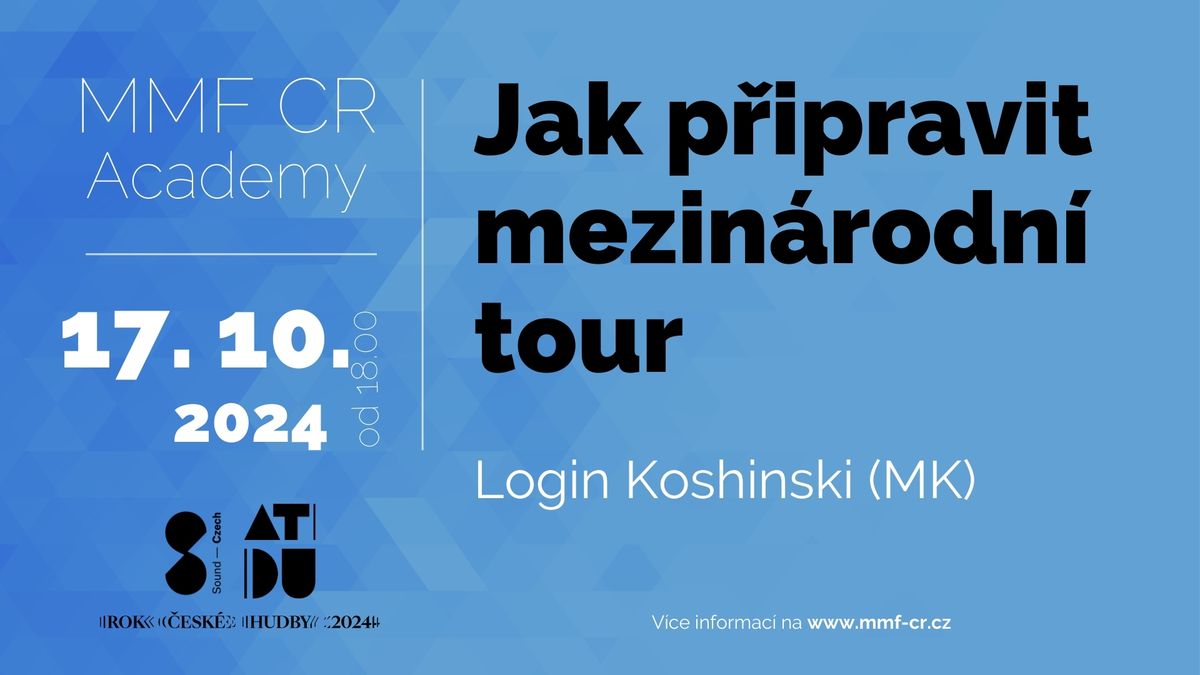 Jak p\u0159ipravit mezin\u00e1rodn\u00ed tour - Login Koshinski (Archa+)