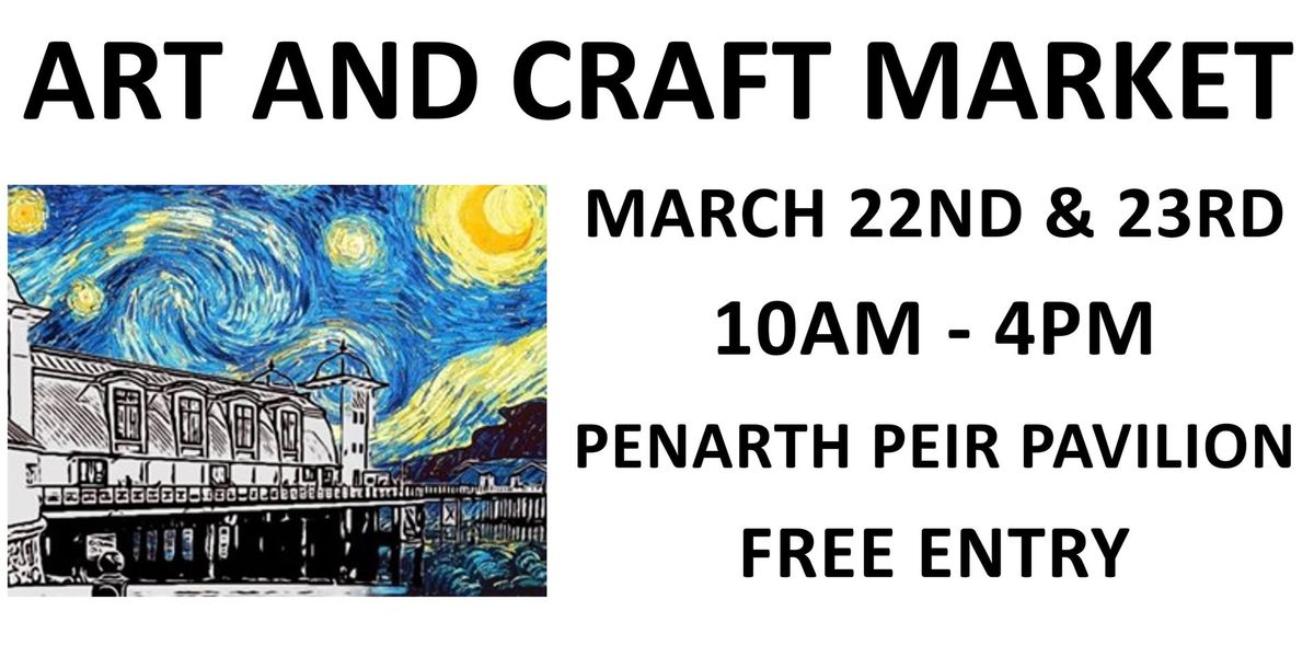 Art and Craft Market, Penarth Pier Pavilion