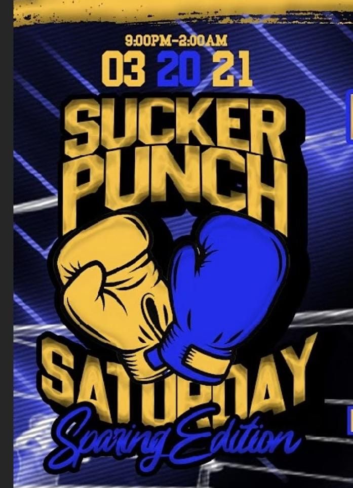 Sucker Punch Saturday Sparring Edition Indianapolis 20 March To 21 March 