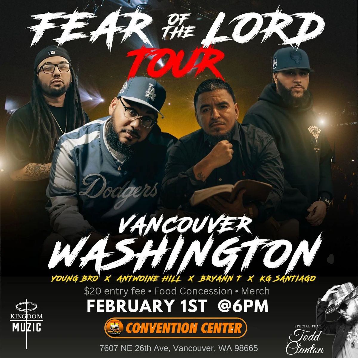 KMF presents: Fear of the Lord Tour 