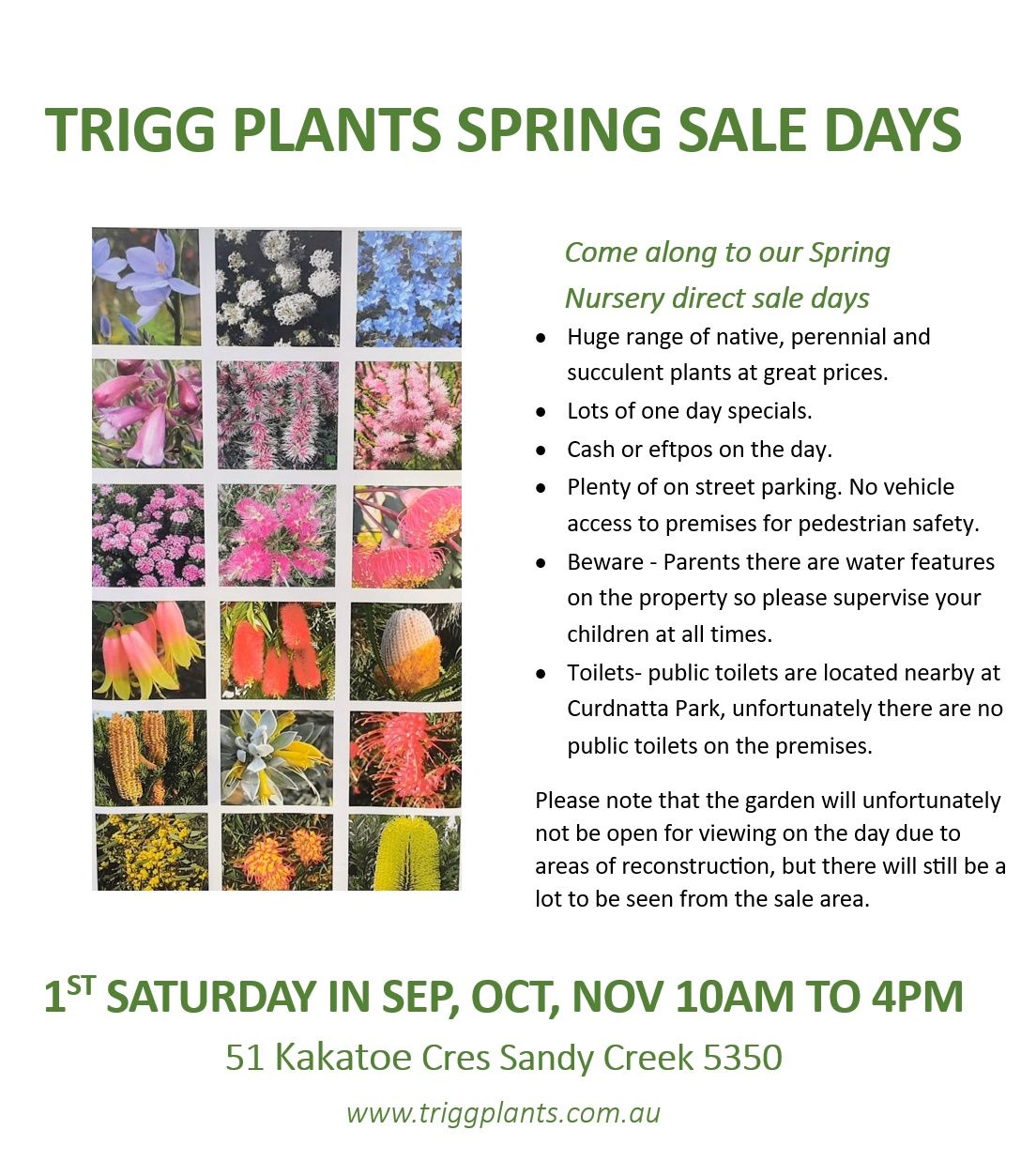 SPRING SALE DAY ***FREE ENTRY***