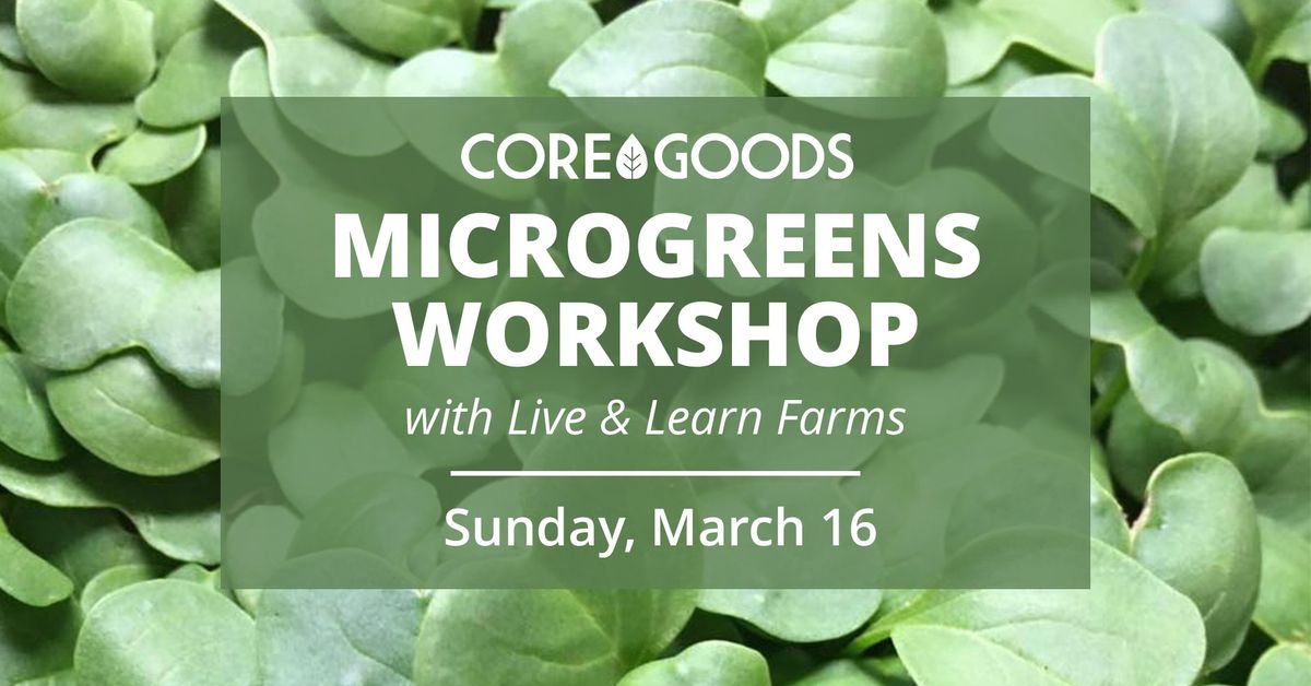 Microgreens Workshop