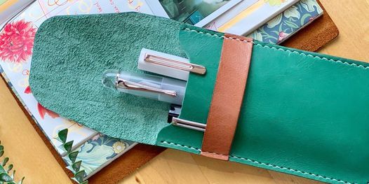 Leather Pen Pouch Making Workshop by Maketh Project