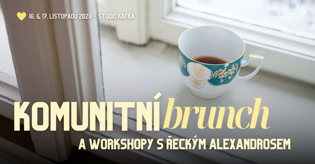 Komunitn\u00ed brunch a workshopy s Alexandrosem 