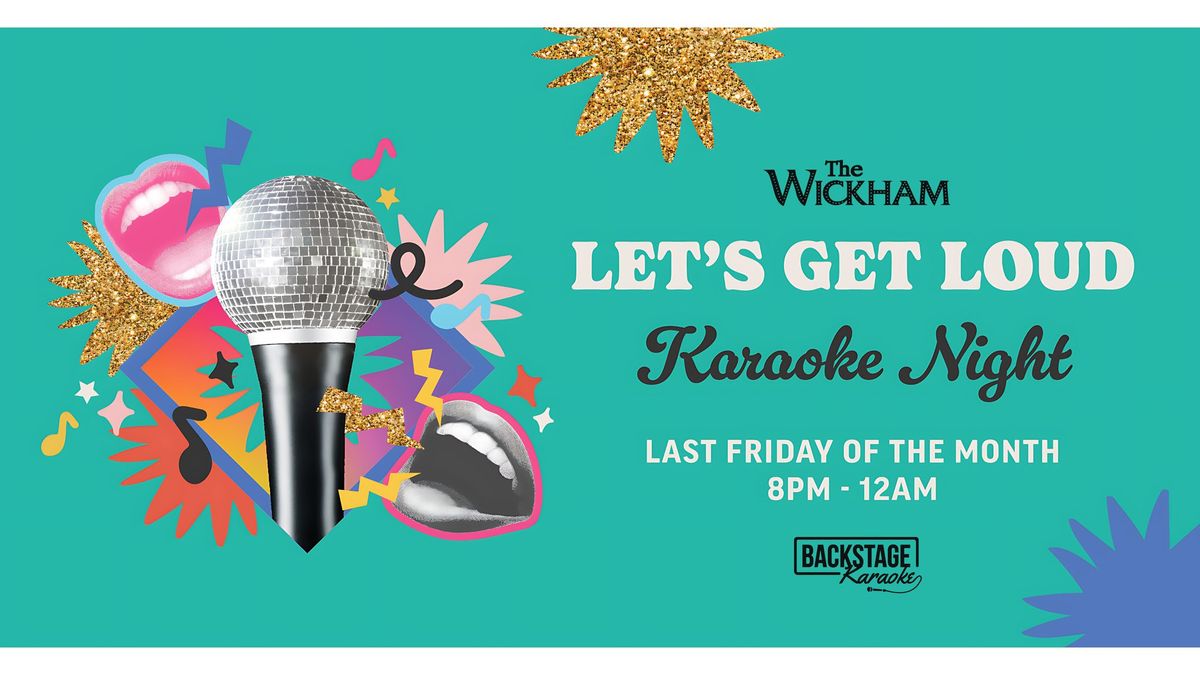 Friday Karaoke @ The Wickham!