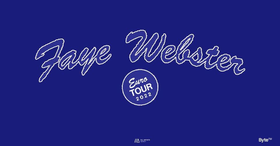 Faye Webster \/\/\/ Euro Tour 2022 \/\/\/ M\u00fcnchen