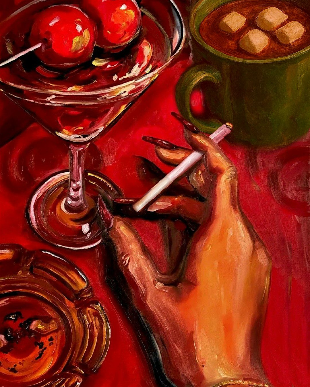 Holiday Paint and Puff