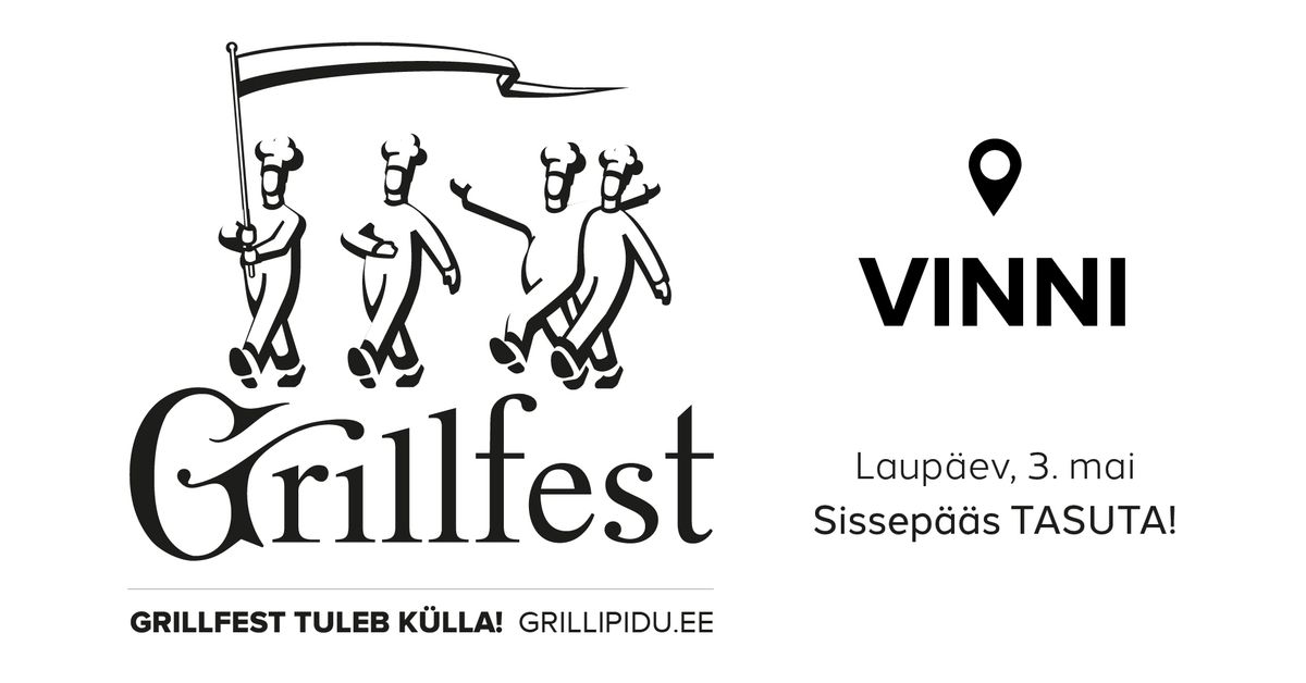 Suur kogupere grillipidu - Grillfest tuleb k\u00fclla! 2025 (Vinni)