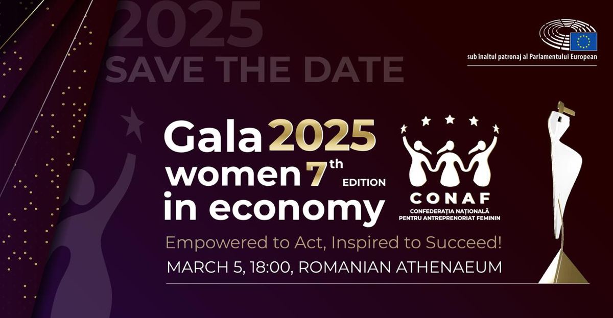 GALA WOMEN IN ECONOMY - 7th edition - Empowered to Act, Inspired to Succeed