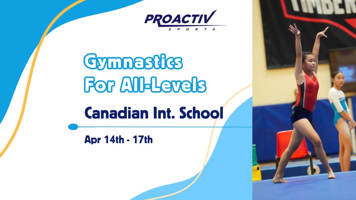 CDNIS Gymnastics Easter Camps