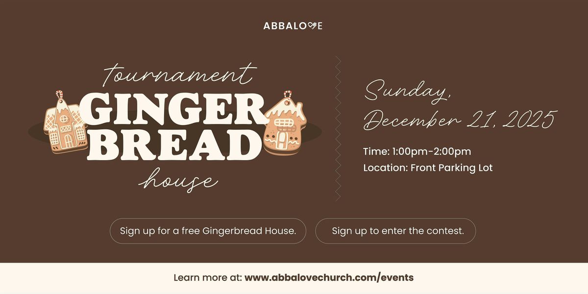 Gingerbread House Competition