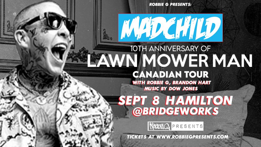 Madchild performs Live in Hamilton at Bridgeworks with Robbie G!